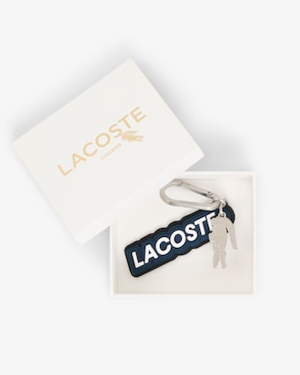 Llavero de Lacoste con colgantes de L