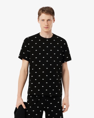 Pijama de algodón estampado