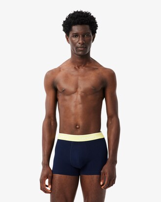 Pack de 3 calzoncillos de algod&oacute;n el&aacute;stico