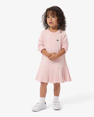 Vestido de manga larga de felpa