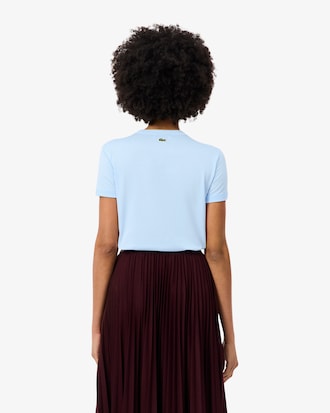 Camiseta de punto jersey con bordado