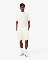 Pantal&oacute;n corto de jacquard con monograma de corte regular