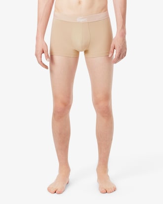 Pack de 3 calzoncillos tipo b&oacute;xer de punto jersey el&aacute;stico