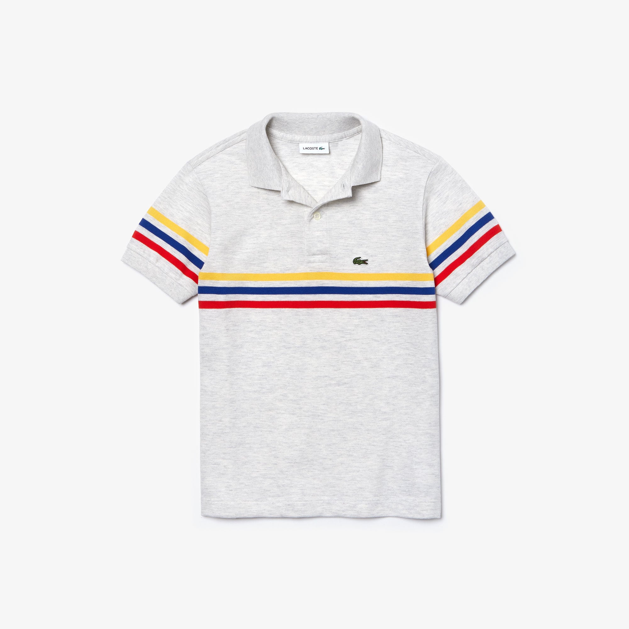 pull lacoste tricolore