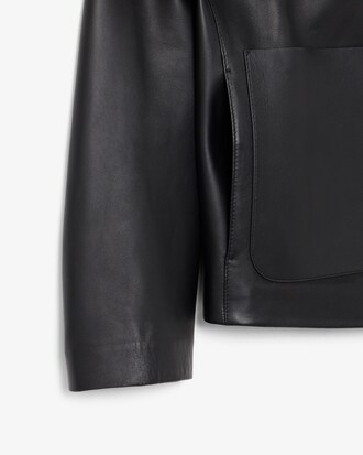Chaqueta de piel corta