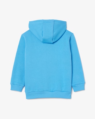 Sudadera con capucha de felpa y bolsillo tipo canguro