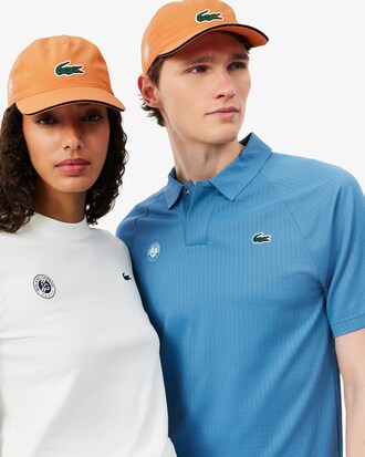 Gorra de hombre Lacoste Sport Roland Garros Edition en microfibra