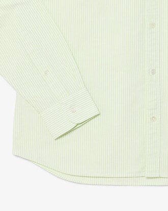 Camisa Oxford de corte regular de rayas