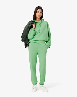 Pantalón de chándal de felpa con logotipo