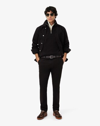 Cintur&oacute;n de piel con monograma