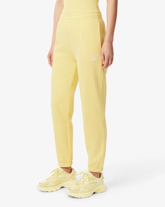 Pantalón de chándal de felpa con logotipo