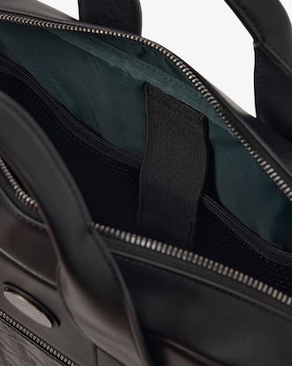 Bolsa para port&aacute;til de piel Monogram