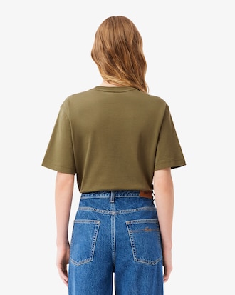 Camiseta de corte holgado de algod&oacute;n suave