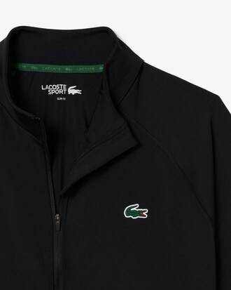 Prenda intermedia deportiva con cremallera en tejido el&aacute;stico UltraDry