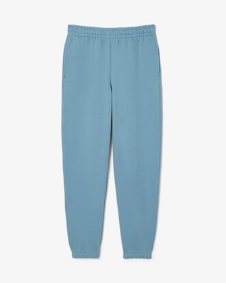 Pantalón de felpa con logo en relieve
