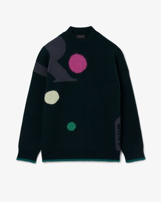 Jersey de jacquard con efecto gráfico Runway