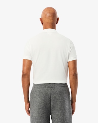 Polo de corte regular con detalles de marca L.12.12