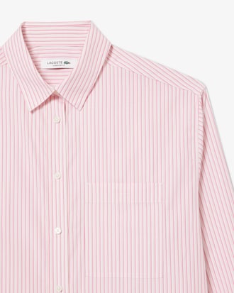Camisa de popelín de algodón oversized