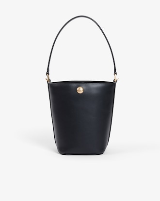 Bolso bucket de piel Tennis Bliss peque&ntilde;o