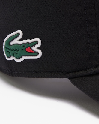 Gorra deportiva de tafet&aacute;n de rombos ligero