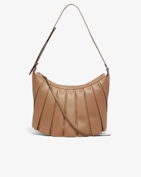 Bolso hobo XL de piel y ante Runway Lenglen