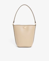 Bolso bucket de piel Tennis Bliss peque&ntilde;o