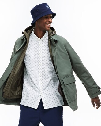 Parka 3 en 1 de hombre ligera resistente al agua con chaleco