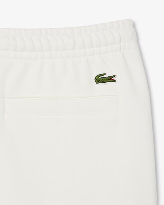 Pantalón corto de felpa de algodón estampada