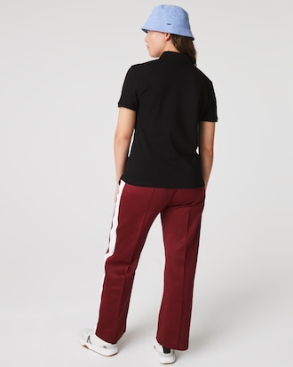 Polo de mujer Lacoste en piqué de algodón stretch