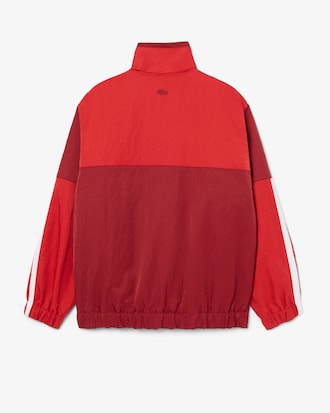 Chaqueta de ch&aacute;ndal con bloques de color Runway