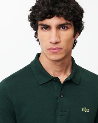 Vestido polo de manga larga de corte ajustado L.12.12