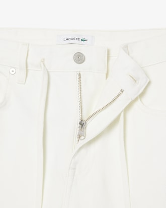 Denim de corte ancho
