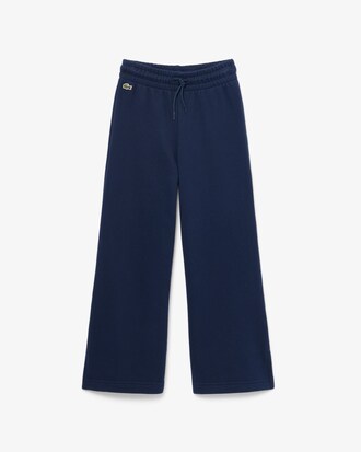 Pantal&oacute;n de ch&aacute;ndal de felpa con pierna acampanada