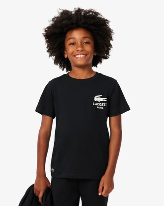 Camiseta de algodón estampada