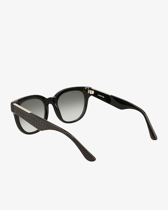 Gafas ovaladas Croco Skin de acetato