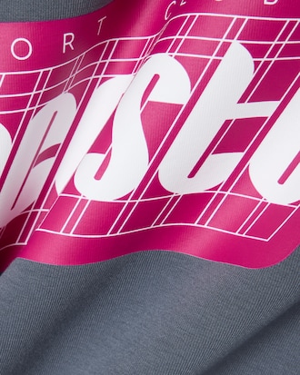 Sudadera deportiva estampada
