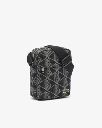 Bolso vertical con motivo de jacquard Neocroc