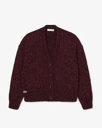 Chaqueta de punto de lana mercerizada