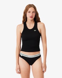 Tanga de algod&oacute;n el&aacute;stico