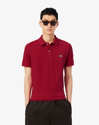 Polo de piqué de corte ajustado L.12.12