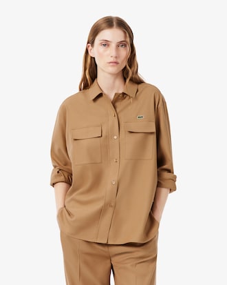 Camisa de franela oversize