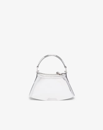 Bolso XXS de piel reflectante Runway Lenglen