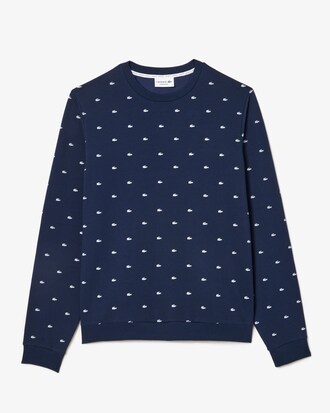 Sudadera loungewear con estampado de cocodrilo