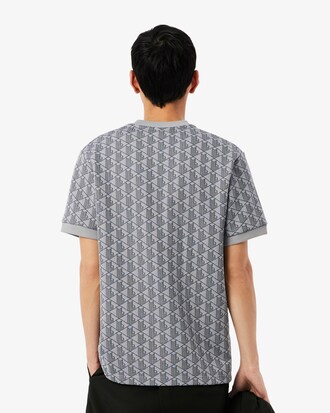 Camiseta de jacquard con monograma