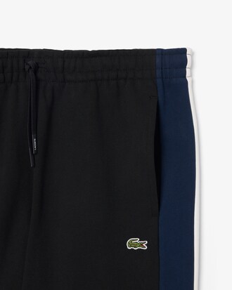 Pantal&oacute;n corto de algod&oacute;n con bloques de color de corte regular