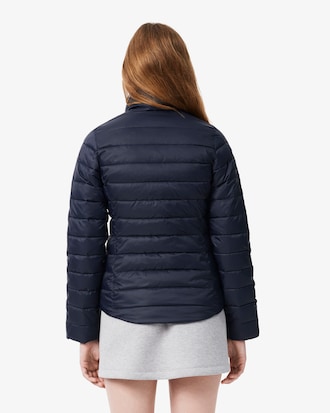 Water-Repellent Quilted Puffed Jacket