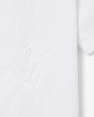 Camisa con insignia de corte holgado Runway