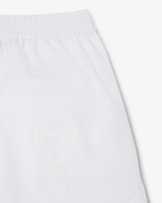 Pantalón corto con insignia de encaje Runway