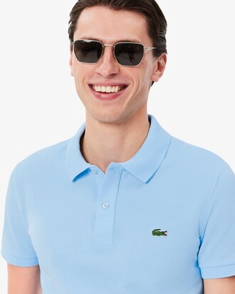 Polo de piqué de corte ajustado L.12.12