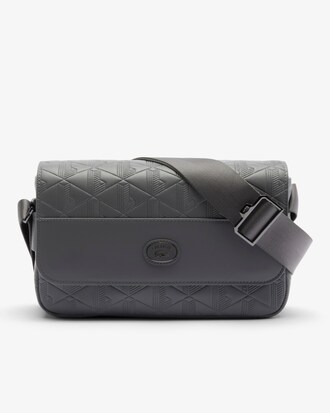 Bolso con solapa Nomogramme de piel